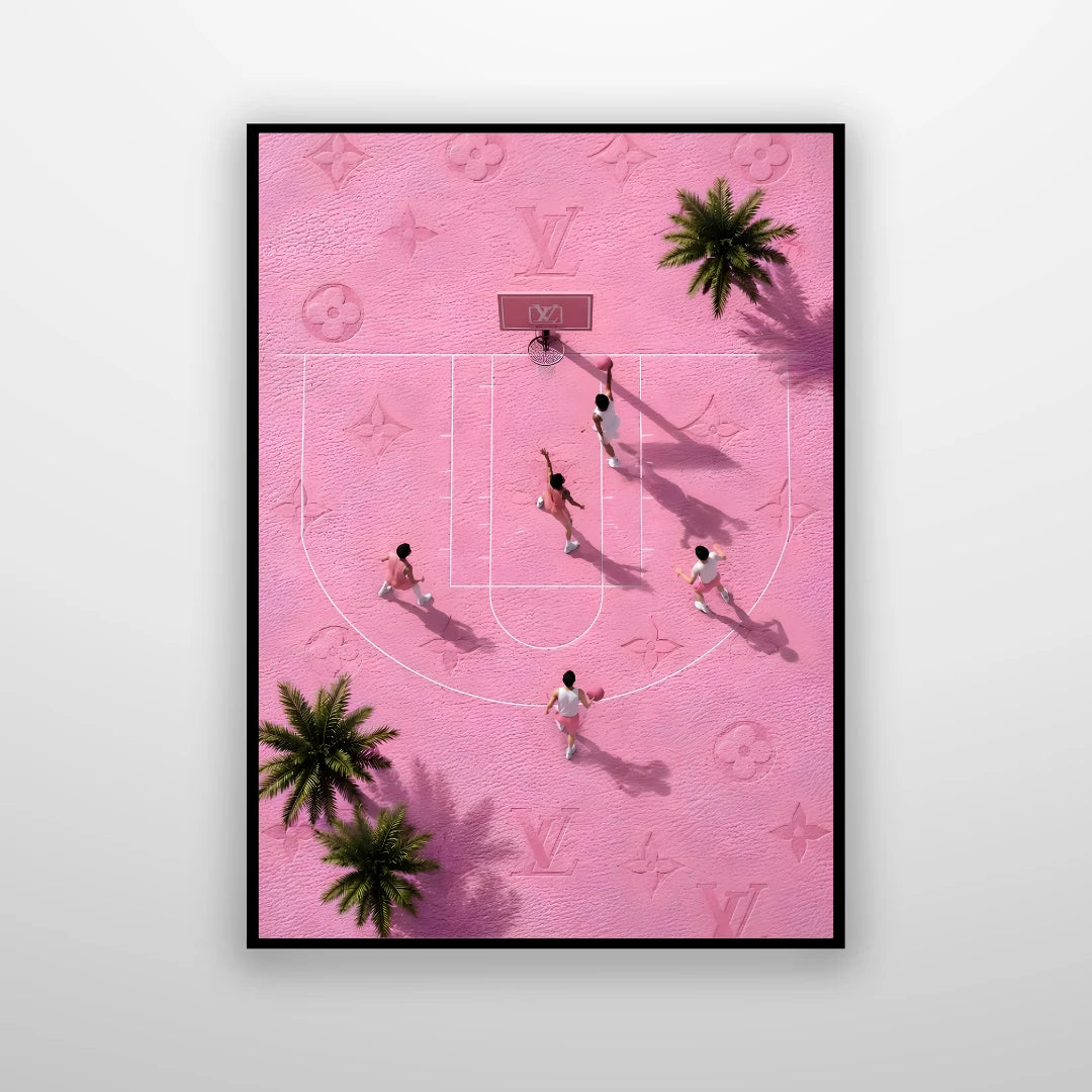 Louis Vuitton: Monogram Basketball Court