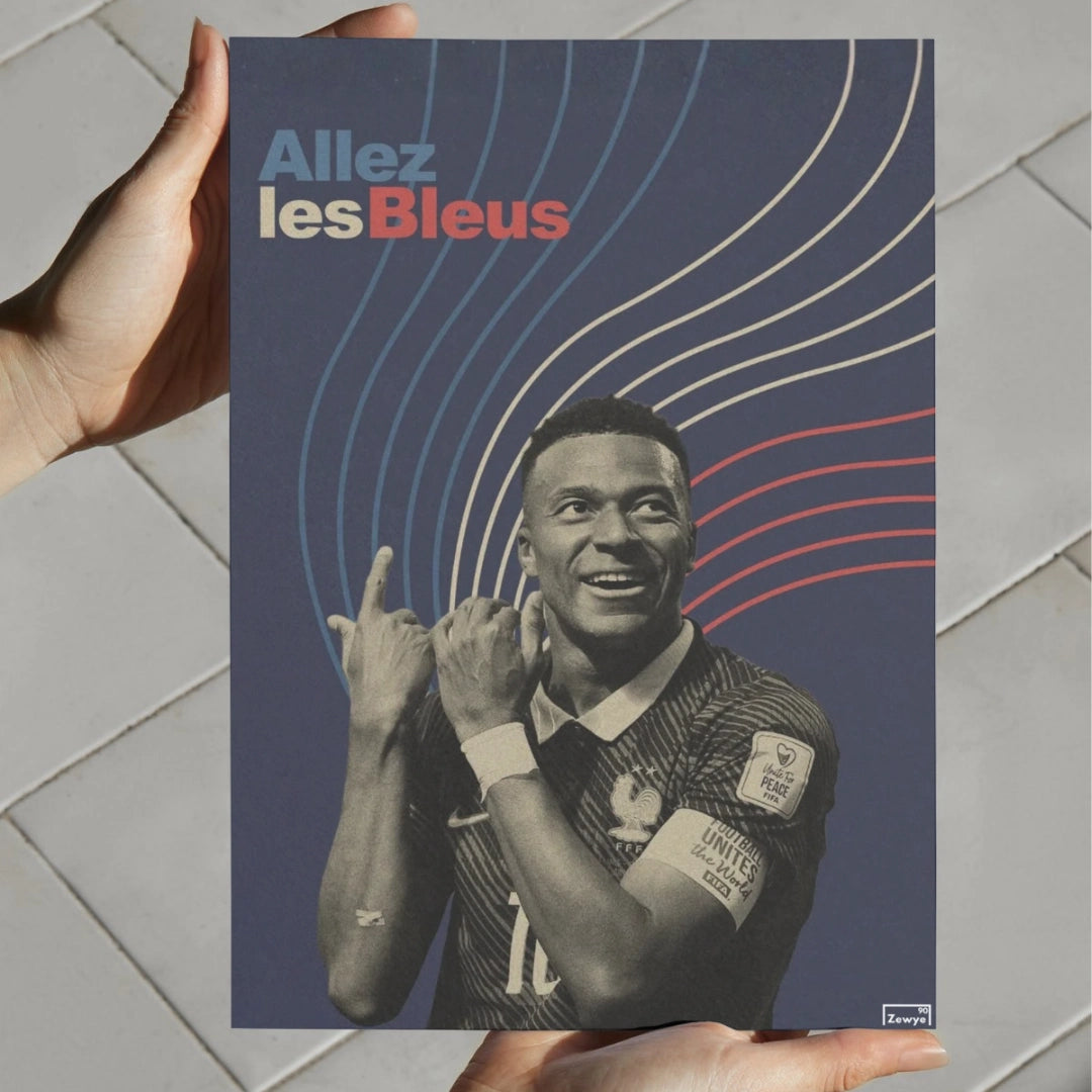Kylian Mbappé: Allez les Bleus