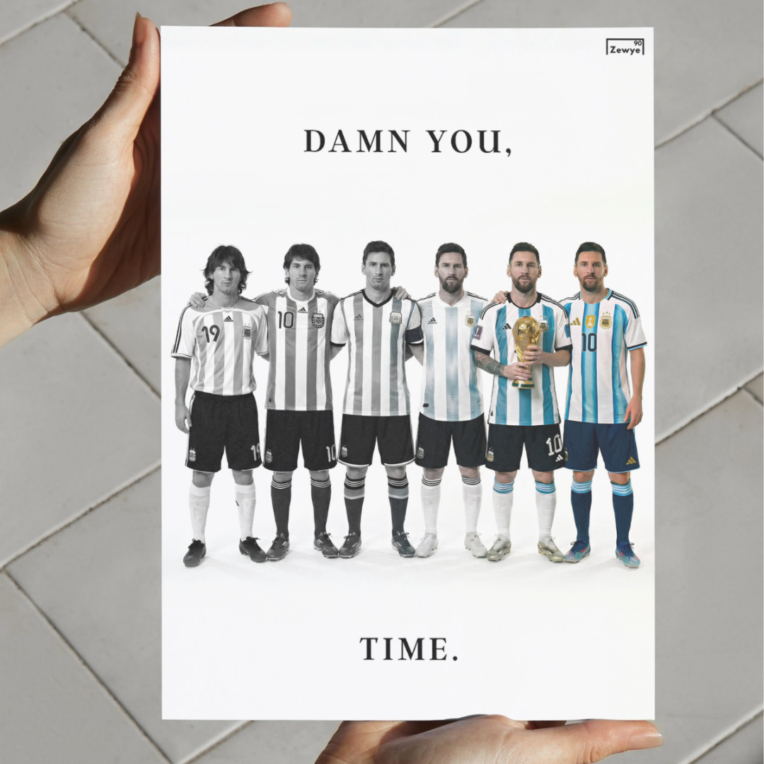 Lionel Messi: Damn You, Time.