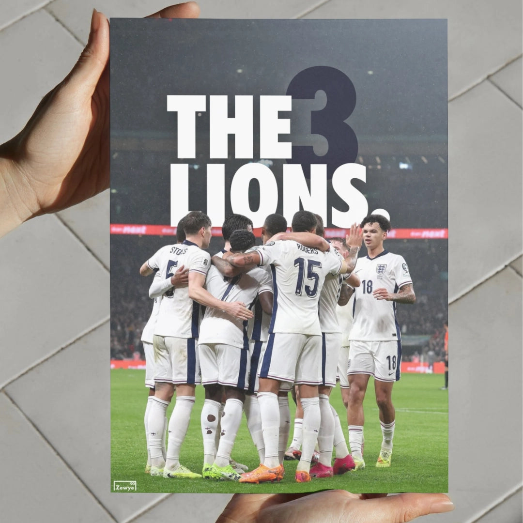 England: The 3 Lions.