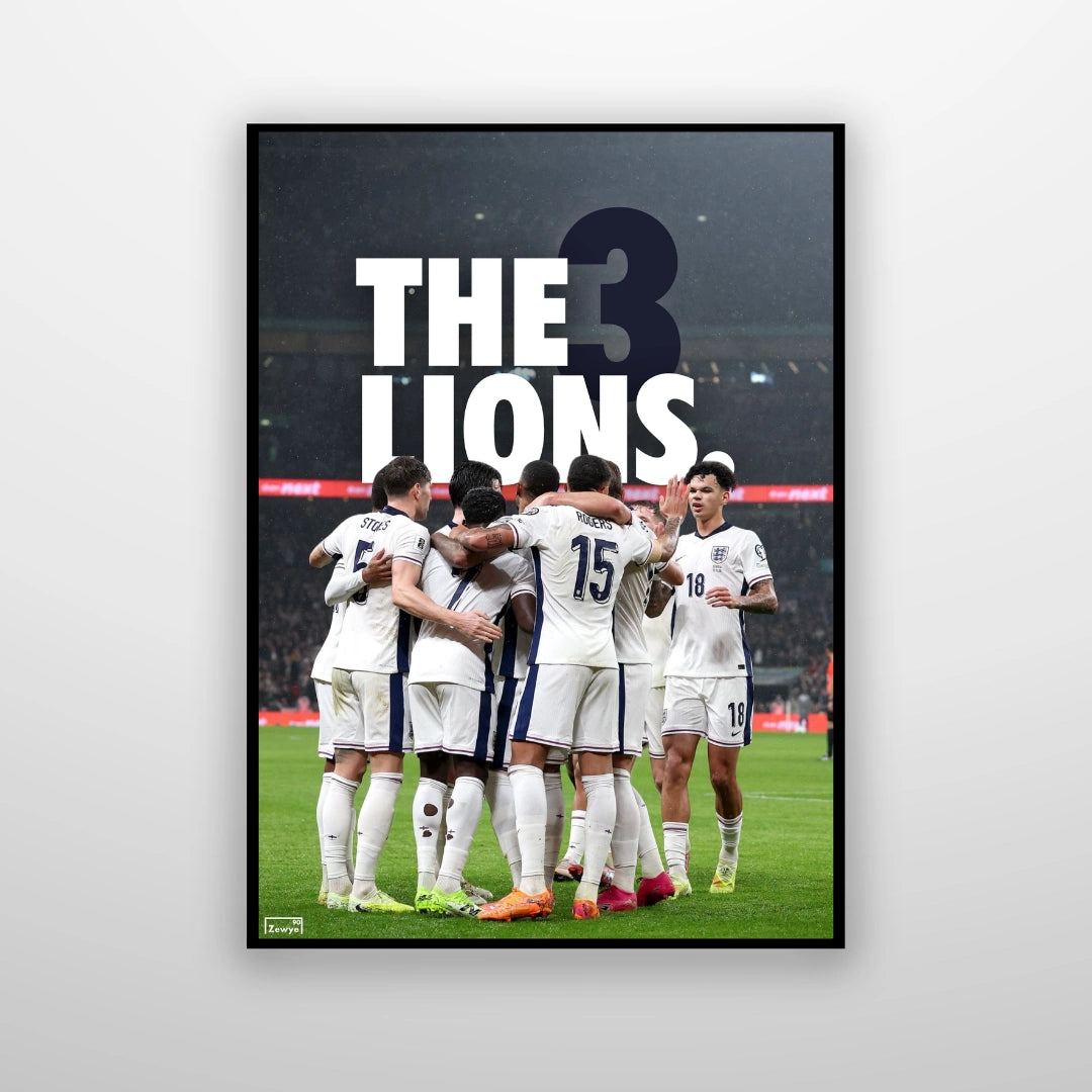 England: The 3 Lions.