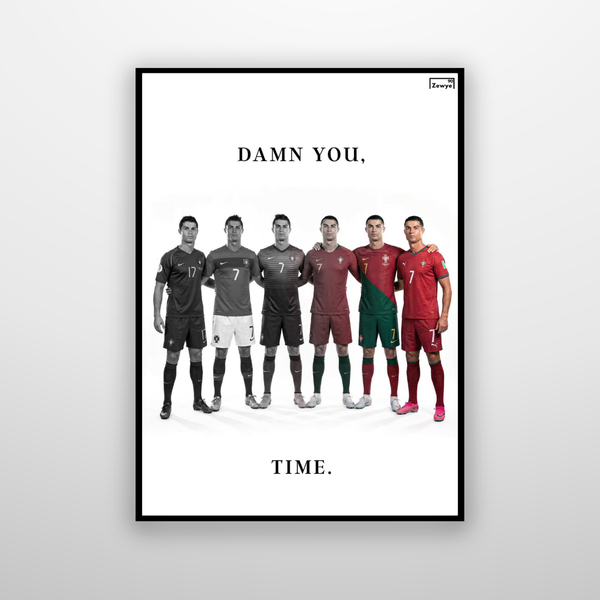 Cristiano Ronaldo: Damn You, Time.