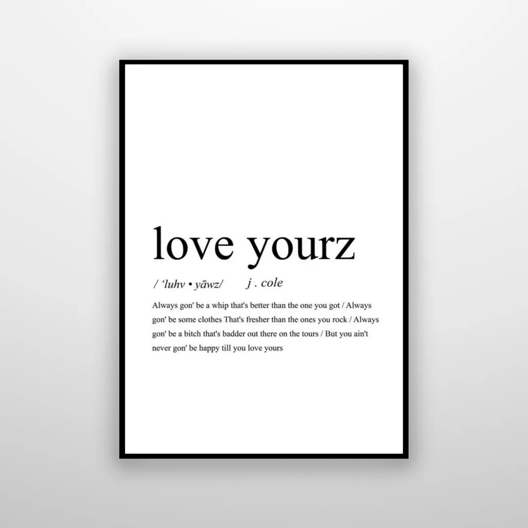 J Cole: Love Yourz