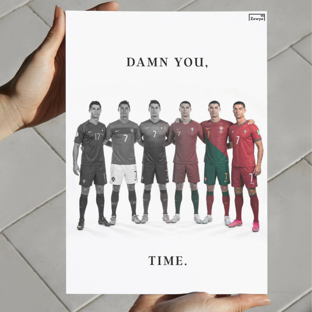 Cristiano Ronaldo: Damn You, Time.