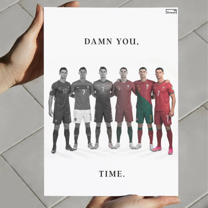 Cristiano Ronaldo: Damn You, Time.