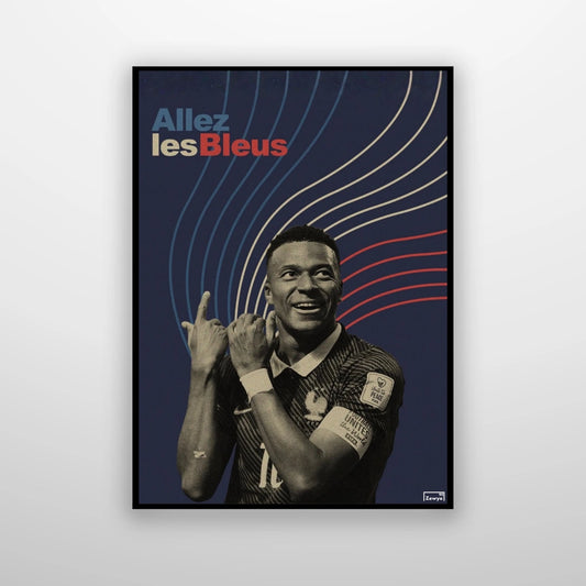 Kylian Mbappé: Allez les Bleus