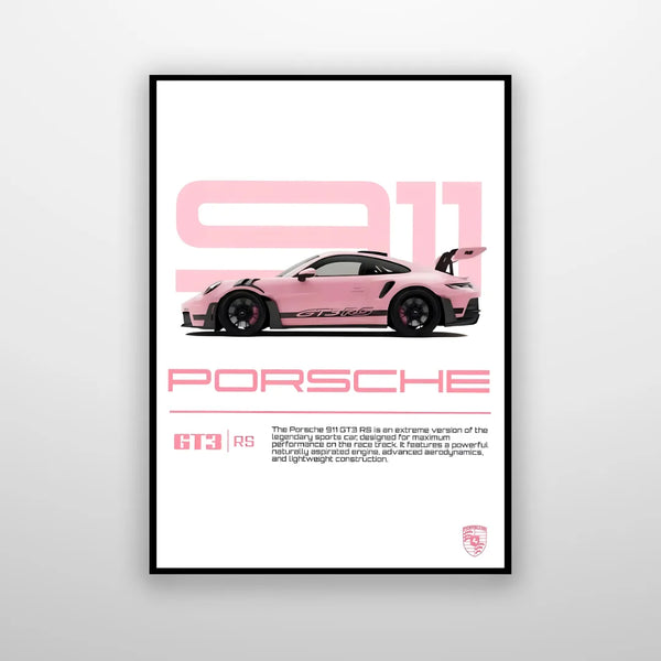 Porsche GT3 RS - Pink