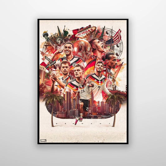Germany WC 2026 Artwork