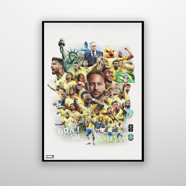 Brazil World Cup 2026 Artwork