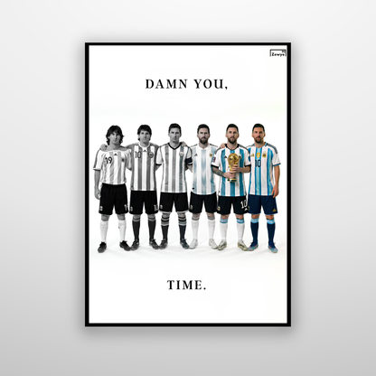 Lionel Messi: Damn You, Time.