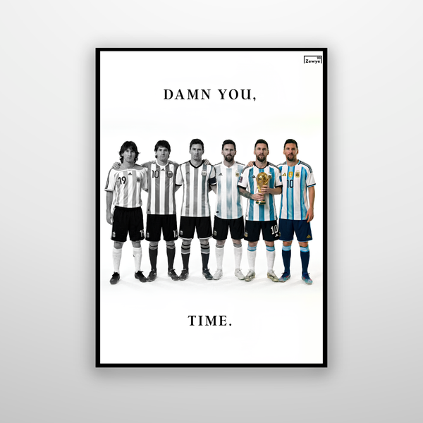 Lionel Messi: Damn You, Time.