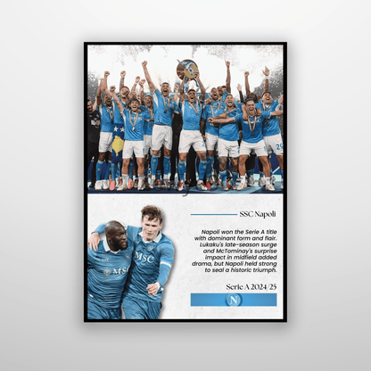 Napoli: Serie A 2024/25 Winner.