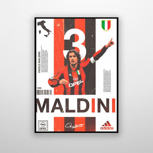 Paolo Maldini - Milano's 3
