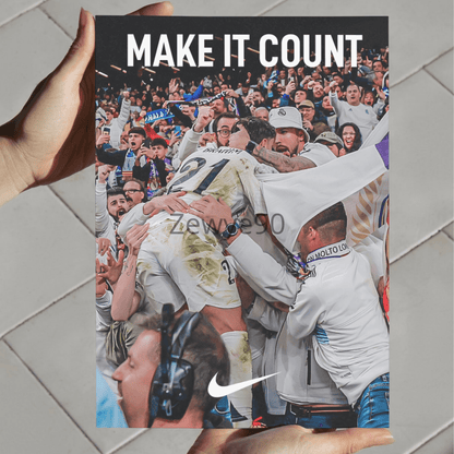 Brahim: Make it count.