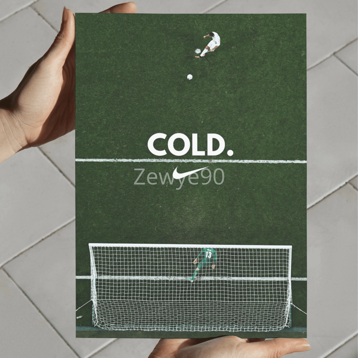 Cristiano Ronaldo: COLD.