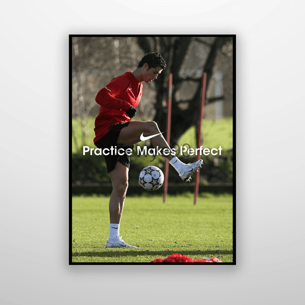 Cristiano Ronaldo: Practice Makes Perfect