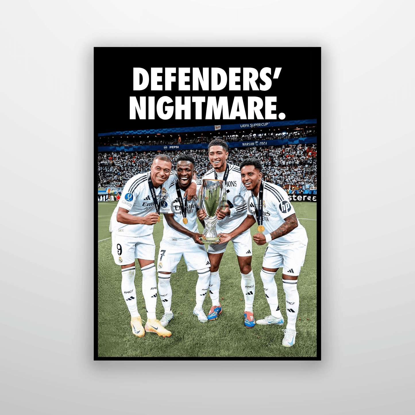 Real Madrid: Defenders' Nightmare.
