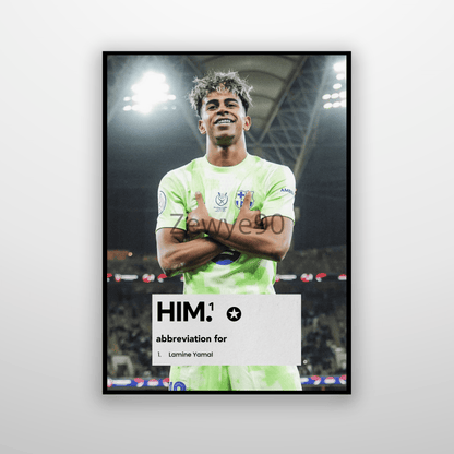 Lamine Yamal: HIM.