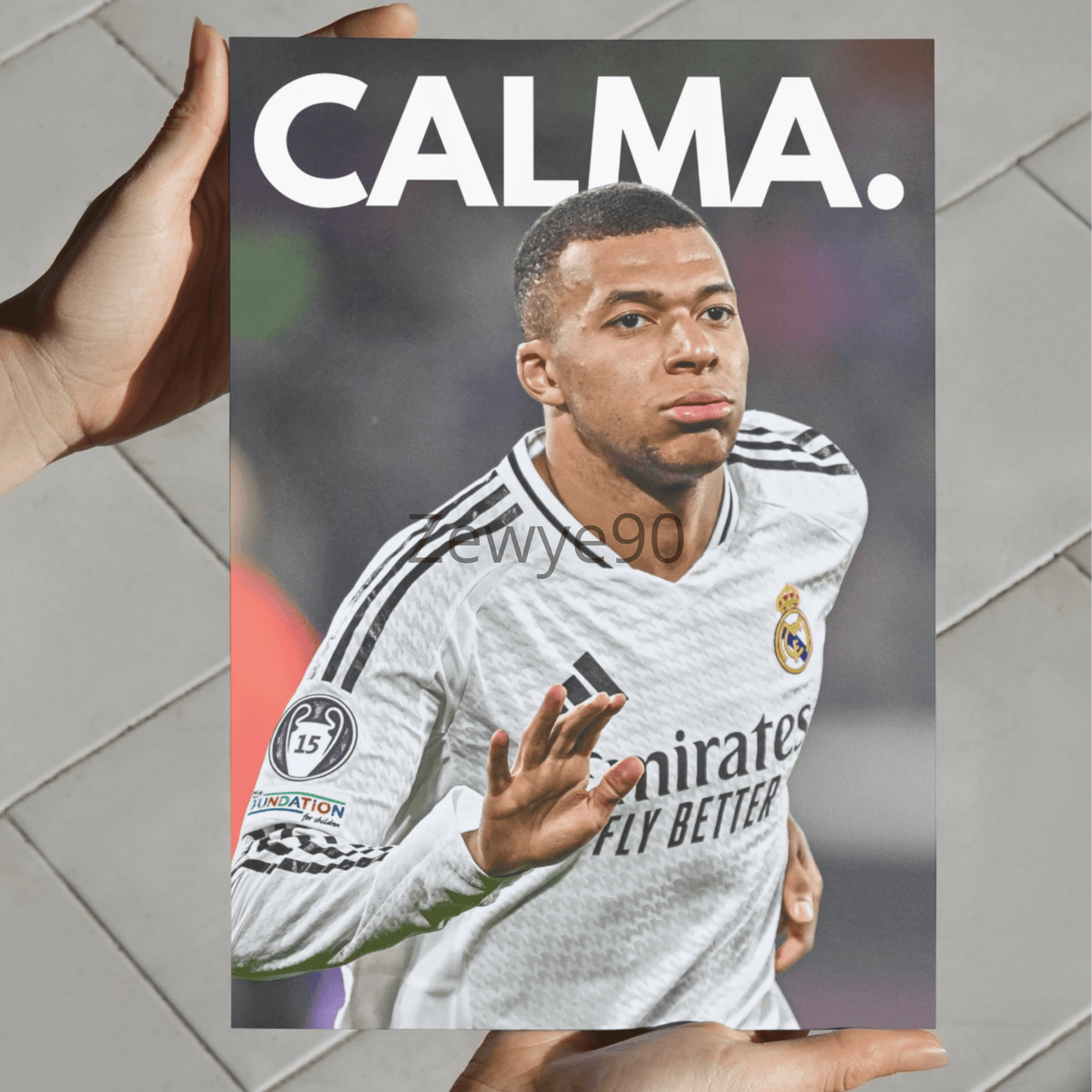 Kylian Mbappé: CALMA.