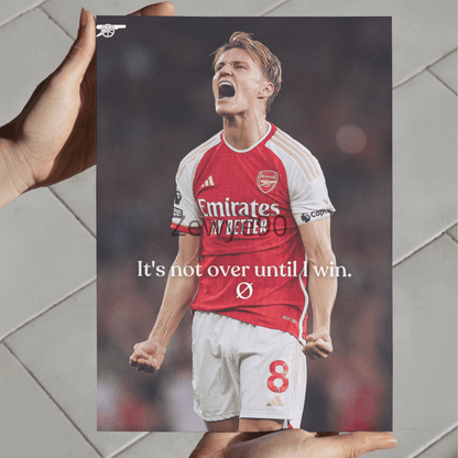 Ødegaard: It's Not Over Until I Win.