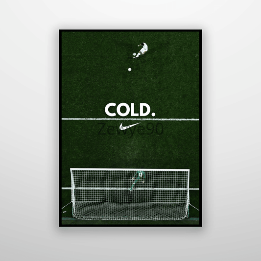 Cristiano Ronaldo: COLD.