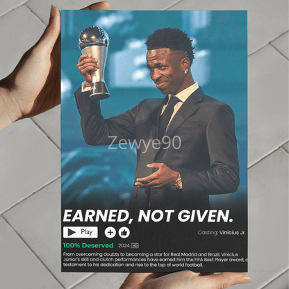 Vinicius Júnior: Earned, Not Given.