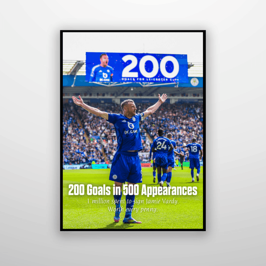 Jamie Vardy: 200