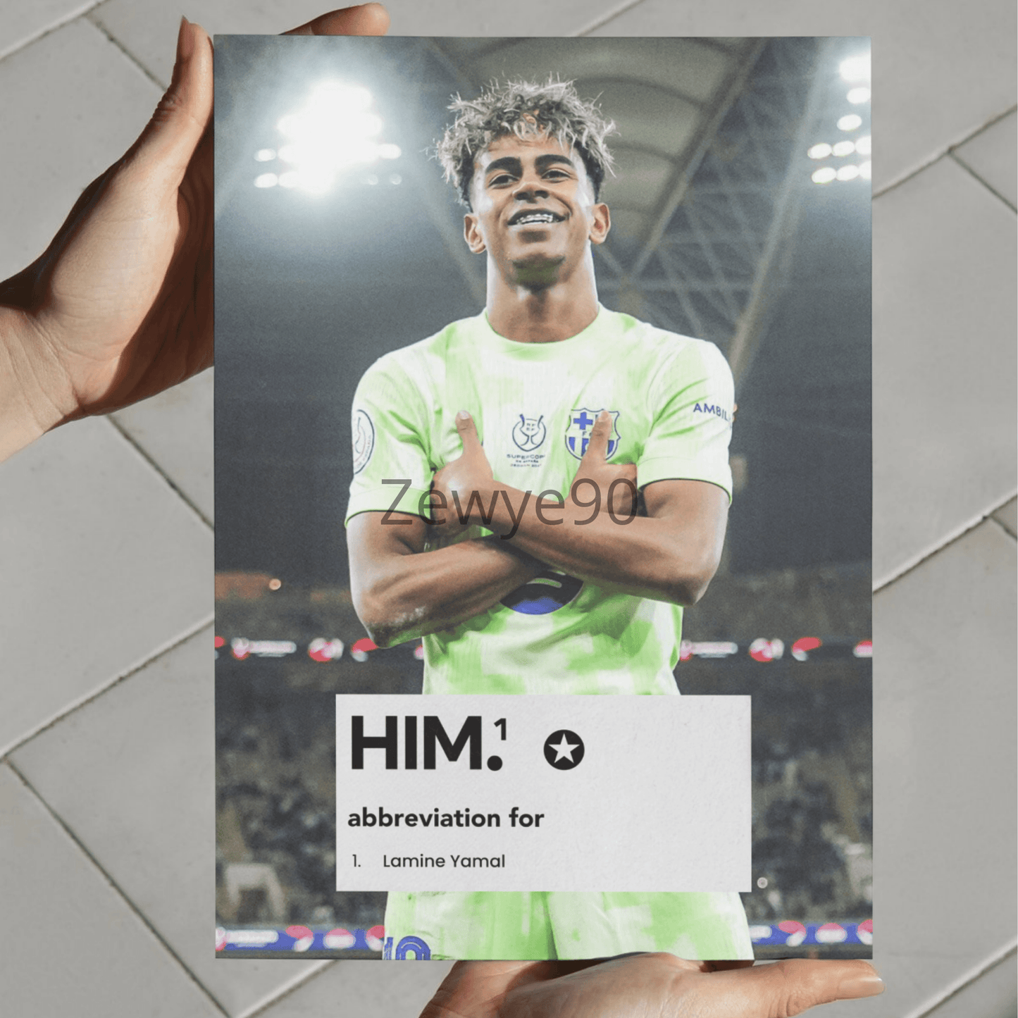 Lamine Yamal: HIM.