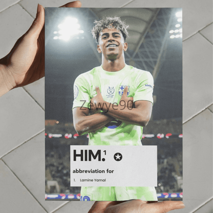 Lamine Yamal: HIM.
